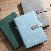 Vente en gros, carnet A5 à couverture souple en cuir sublimation, coffret cadeau, carnet de voyage avec stylo
