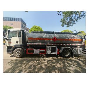 Yağ tankeri benzinli teslimat 4x2 6x4 8x4 17cbm 17000 litre yakıt taşıma Euro 2 3 4 5 gaz yakıt tankeri  - Product Image 4