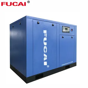 Промышленный винтовой воздушный компрессор FUCAI с низким содержанием масла 120 л.с. 90 кВт