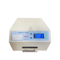 Stasiun Solder Oven Reflow Desktop Ekonomis T962A untuk PCB BGA Solder IR IC Heater T-962A