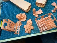 Kits de modèles en plastique 1/350 maquettes de navires USS Helena (CL-50) croiseur léger de classe Brooklyn (ligne de flottaison)
