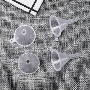 ขวดน้ำหอมพลาสติกใสแบบปากกว้างช่องทางเล็กสำหรับห้องแล็บวิทยาศาสตร์ - Product Image 2