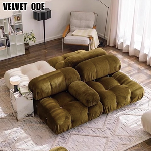 Juego de Sofás Modulares <span class=keywords><strong>Camaleonda</strong></span>, Compresión al Vacío, Nuevo Diseño de Tela que Ahorra Espacio para Hoteles y Apartamentos, Color Personalizado - Product Image 6