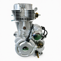 Ensemble moteur 200cc pour moto CG200 - 4 temps refroidi par air pour motos et tricycles
