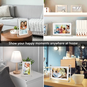 Cổ phiếu lớn 7 inch pha lê sexy video màu xanh phim HD điều khiển từ xa 8GB lưu trữ tải về trong MP4 Acrylic Khung ảnh kỹ thuật số - Product Image 6