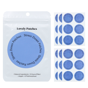 Custom Private Label Stress Down <strong>Patches</strong> Natural Herbal Relaxation <strong>Patch</strong> Vegan Anxiety Relief Stickers Wholesale - Product Image 3