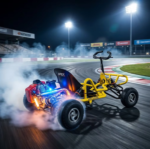รถโกคาร์ท XFY รุ่น Heavy Duty เครื่องยนต์เบนซิน 212 ซีซี สำหรับขับขี่ออฟโรด ยาง <span class=keywords><strong>8</strong></span> นิ้ว เหมาะสำหรับการผจญภัยในทะเลทรายและการเช่าใช้งานบนชายหาดทราย - Product Image 6