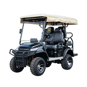 Voiturette de golf électrique tout-terrain à châssis en aluminium, moteur AC puissant à faible bruit, nouveau design, pour le transport des résidents des clubs et des parcs - Product Image 3