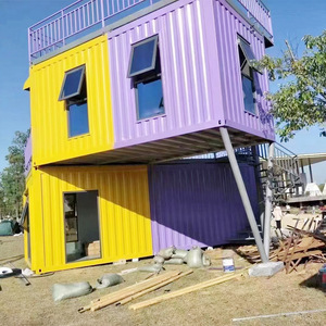 Color Steel <b>Plate</b> Rectangular Container Fireproof Heat Insulation Living Room Mobile Custom Welding Box Simple Movable House - Product Image 3