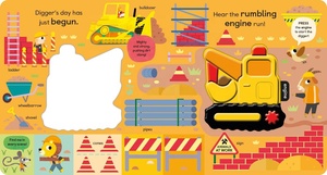 หนังสือเสียงเครื่องจักรกลเสียงดังพร้อมชิ้น<span class=keywords><strong>ส่วน</strong></span>เสียงดัง 5 ชิ้น และสวิตช์เปิด/ปิดที่ปกหลัง - Product Image 2