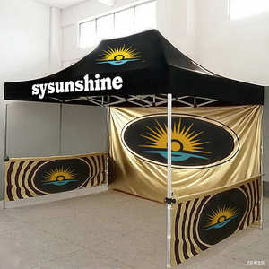 The Sunshine 10 X 10 Promotion Heavy Duty Popup Waterproof Canopy Custom Trade Show Folding <strong>Tent</strong> for Events Camping Outdoor - Product Image 3