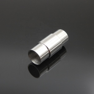 VEROMCA Chiusura a Rotella in Acciaio Inossidabile Placcato Oro 14K/18K per Gioielli e Cordoncini in Pelle - Product Image 6