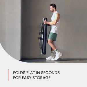 CZFIT Banco de Ejercicios Multifuncional para Gimnasio, Banco Plano para Abdominales y Pesas, Equipo de Ejercicio Multigimnasio, Gimnasio en Casa - Product Image 4