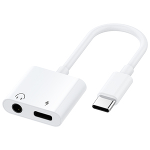 <span class=keywords><strong>Adaptateur</strong></span> de chargeur de casque USB C vers 3.5mm Type C vers câble Dongle de prise auxiliaire avec charge rapide pour téléphone 15Pro - Product Image 5