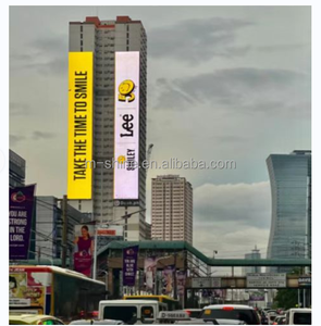 M-Shine Flexible P15 P16 P25 DIP Malla creativa Cortina transparente Pantalla Vidrio Superficie grande Ventana Señalización digital pantalla led - Product Image 2