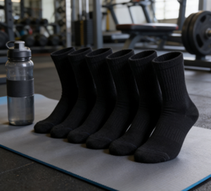2026ZP Chaussettes Jacquard Fantaisie en Coton Respirant, Modèle Décontracté, Nouveauté Tendance - Product Image 1