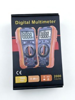 Multimètre numérique portable, testeur de tension AC/DC, de courant, de résistance et de diode