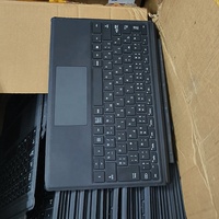 Keyboard Nirkabel Original Second Hand Surface Pro3 4/5/6/7/7+ 2.4Ghz, Kompatibel Antarmuka PS2, Konektor Magnetik 8/9/10/11