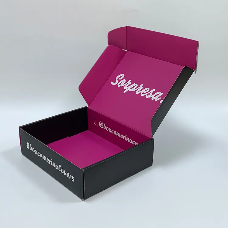 Cajas de colores personalizadas para ropa, embalaje duradero para sombreros, con logotipo personalizado impreso