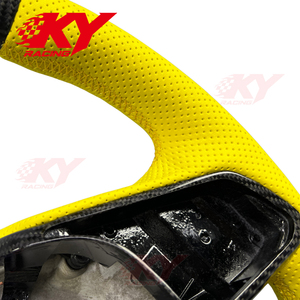 Accessoires de voiture pour Chevrolet Corvette C8 ZR1 Z06 Z07 Coupé Stingray Sports 2020-2027, volant personnalisé en cuir et fibre de carbone - Product Image 3