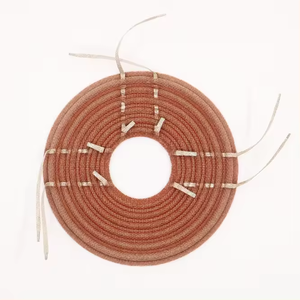 Pièces de réparation pour haut-parleur rond marron : amortisseur de pavillon, amortisseur pour haut-parleur de voiture, kits de pavillon Hi-Fi, pavillon de rechange - Product Image 3