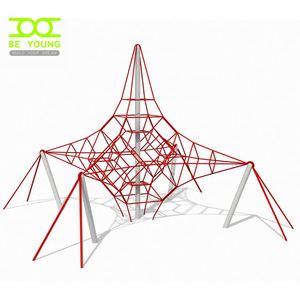 Cadre de jeu en bois pour enfants, équipement d'escalade, jouet, en treillis, plantes - Product Image 3