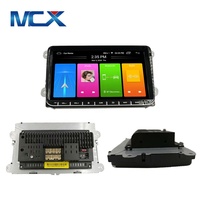 Lecteur DVD de voiture Android 10.0 MCX 9 pouces pour SKODA GOLF 5 Golf 6 POLO PASSAT B5 B6 universel, Wifi, GPS, navigation, autoradio