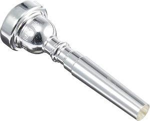 Boquilla para Trompeta Bach 3C Plateada en Plata, Boquilla Profesional para Instrumento de Viento para Interpretaciones - Product Image 5
