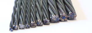 Brin en acier précontraint de relaxation à faible teneur en carbone Offre Spéciale à haute teneur en carbone 9.53mm 12.7mm pour les matériaux de construction en métal de maison précontraint - Product Image 3
