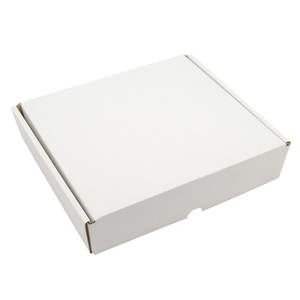 White Book <b>Box</b> 25.5x21.5x5 cm Paper & Media <b>Storage</b> Solution - Product Image 2