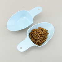 Bols et mangeoires durables et écologiques en mélamine pour chats, chiens et oiseaux avec cuillère graduée pratique, faciles à nettoyer
