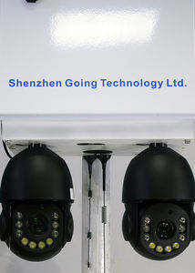 SZGOING Dual-Objektiv Solar-Kamera 4G <span class=keywords><strong>WiFi</strong></span> für Außenbereich mit Schwenk-Neige-Zoom, KI-Tracking, Weitwinkel, Nachtsicht, CMOS-Sensor und Cloud-Speicher - Product Image 6