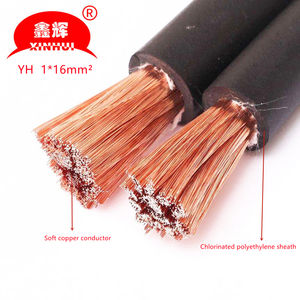 1x35mm2 25mm 35mm 50mm 70mm <span class=keywords><strong>Cable</strong></span> de goma <span class=keywords><strong>Cable</strong></span> flexible YH Cobre 500 <span class=keywords><strong>amperios</strong></span> - Product Image 2