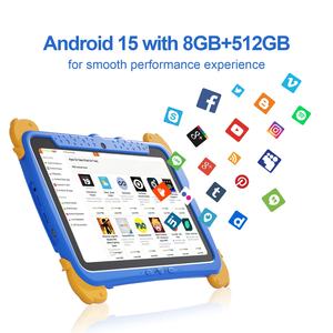 C idea OEM New Kids Education <b>Tablet</b> 10.1 Inch Display Android 15 Quad-core 8GB RAM 512GB ROM Wi-Fi 800x1280 MTK Processor - Product Image 4