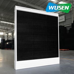 Tampon de refroidissement par évaporation en nid d'abeille avec gouttière en plastique <span class=keywords><strong>PVC</strong></span> - Product Image 4