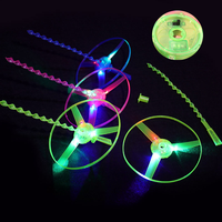Jouet électronique libellule LED volante lumineuse en plastique avec batterie lithium-ion, cadeau clignotant pour les 14 ans et plus