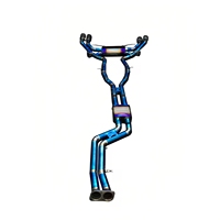 MPER pour BMW X3M X4M F97 F98 S58 3.0 Échappement Catback Valvetronic en Titane Léger Son Aggressif Amélioration des Performances