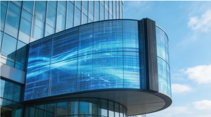 Pantalla LED de Malla Ultrafina para Exteriores, para Mostrar Logotipos en Edificios - Product Image 4