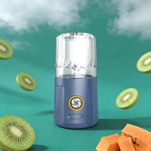 USB Rechargeable 260ml Mini Juicer <b>Cup</b> - 6- Blade Portable Electric Blender for Personal Fruit Juice - Product Image 1