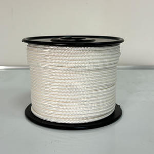 0.8mm 50m Offre Spéciale tressé UHMWPE Dyneemas <span class=keywords><strong>corde</strong></span> de <span class=keywords><strong>treuil</strong></span> grande chaîne de cerf-volant haute résistance résistant aux UV étanche à l'eau blanc utilisation extérieure - Product Image 5