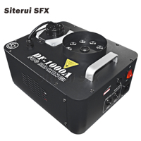 SITERUI 1000W LED brouillard et fumée Machine pour Halloween célébrations fête ville discothèque mariage-fer matériel avec télécommande