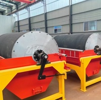 Separador Magnético para Minería de Oro, Separador Magnético Húmedo para Mineral de Hierro, Separador Magnético Electromagnético de Polvo Seco