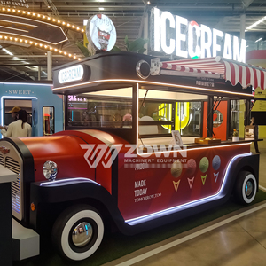Innovative mobile food trucks, fully equipped ice cream trucks, ice cream carts, <b>trailer</b>-style food trucks. - Product Image 2