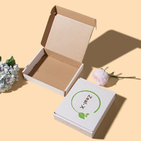 Boîte cosmétique en carton ondulé personnalisée, emballage pour coffrets cadeaux de parfums, boîte d'expédition en papier kraft pour soins de la peau, bougies parfumées