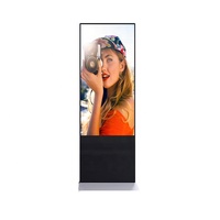Freistehende 43 Zoll Android Wifi Control Lcd TV-Bildschirme Kiosk Stand Alone Werbung Display Indoor Monitor Kiosk