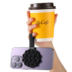 Soporte de funda de teléfono de succión magnética para <span class=keywords><strong>iPhone</strong></span> 16 15 14 <span class=keywords><strong>13</strong></span> <span class=keywords><strong>Pro</strong></span> <span class=keywords><strong>Max</strong></span> para Samsung S24 ventosa de silicona soporte de agarre de teléfono - Product Image 2