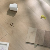 Carreaux entièrement céramiques effet bois mat 200x1200 mm pour salons et chambres, carreaux de sol style anneau de croissance, antidérapants, revêtement de sol rétro en frêne
