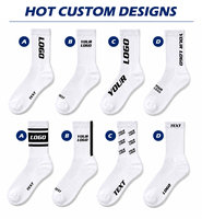 Calcetines de equitación de compresión personalizados, absorbentes del sudor, hasta la rodilla, de alto rendimiento, para montar a caballo.