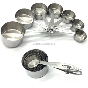 7 pieces stainless steel Liquid Measuring Cups set