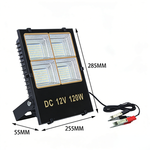 ไฟสวนประหยัดพลังงาน 120W IP66 ดีไซน์แบบเมทริกซ์ ไฟส่องสว่างกลางแจ้งแบบกันน้ำ LED  มุมลำแสง 120 องศา พร้อมคุณสมบัติหรี่แสงได้ - Product Image 3